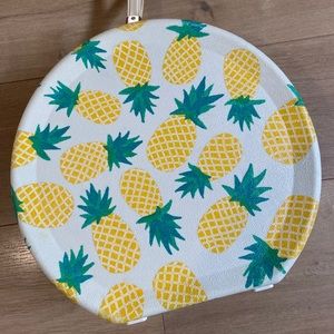 Vintage suitcase with Pineapples